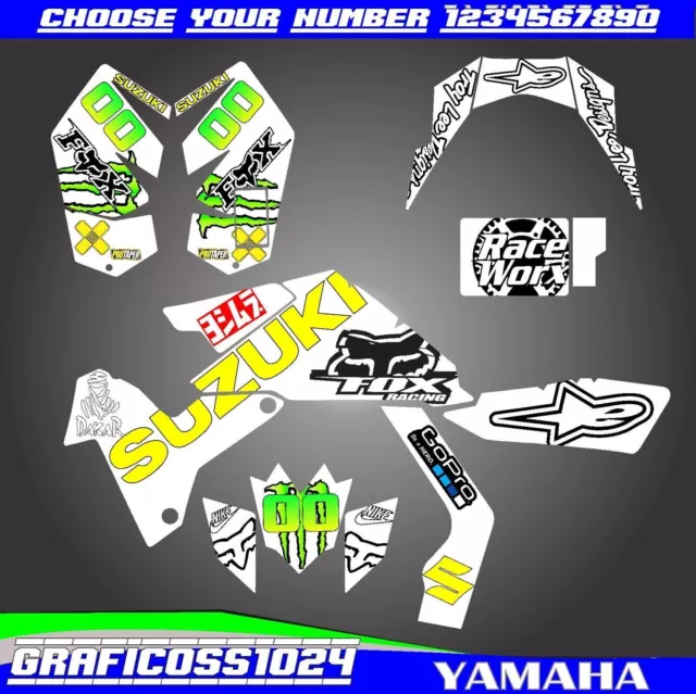 suzuki ltr 450 graphics stickers decals atv quad kit full wrap LTR450 decal