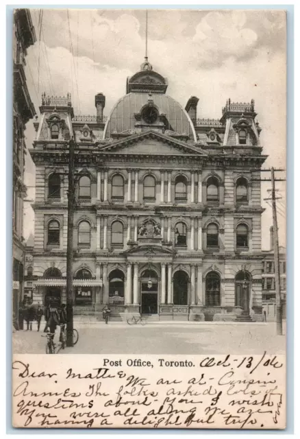 1906 POST OFFICE Toronto Ontario Canada Burlington KY Antique Postcard  £ - PicClick UK
