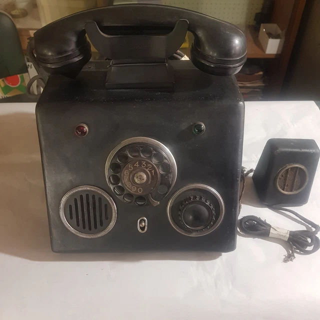 Fatme-Antico Telefono In Bachelite - Nero-Radio