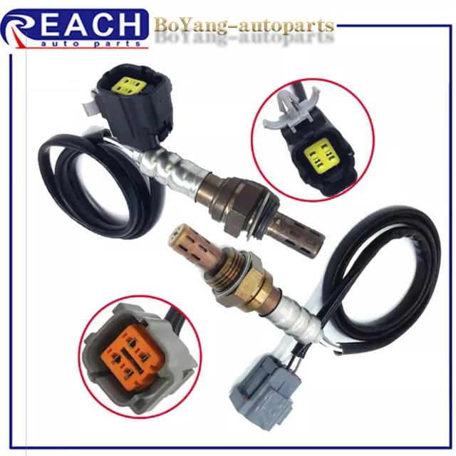 2pcs Upstream+Downstream Oxygen Sensor For 2001-2003 Mazda Protege L4-2.0L