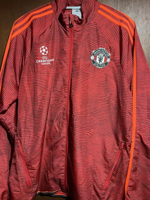 Manchester united shop champions league jacket