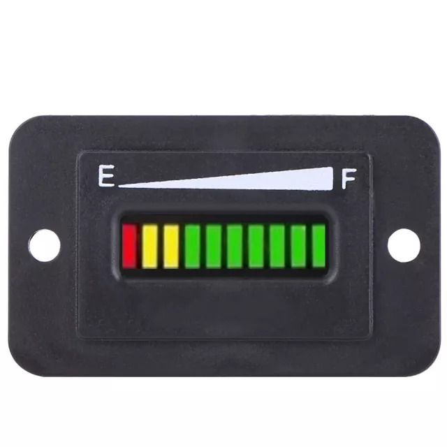 36V LED Digital Battery Indicator Meter Gauge For Cart