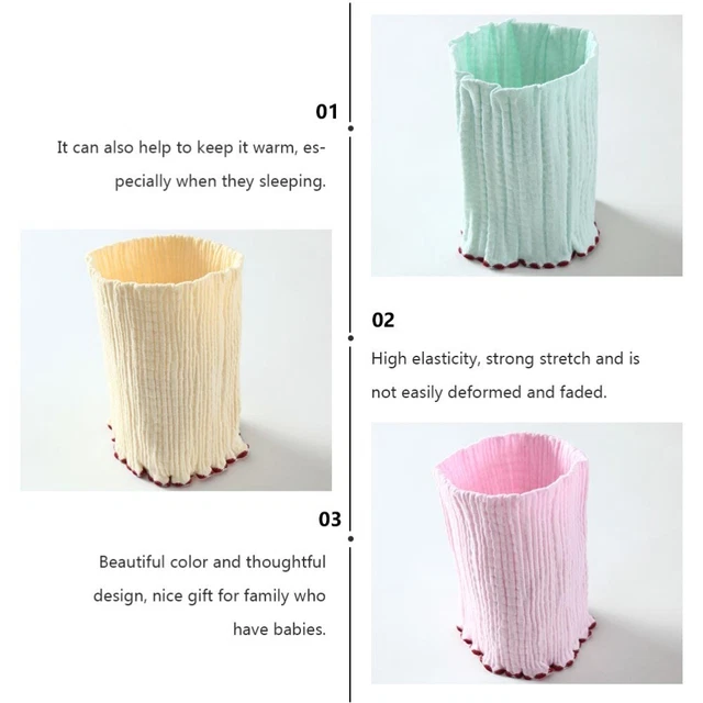 4 PCS INFANT Umbilical Baby Navel Band Apron Belly Protector Newborn