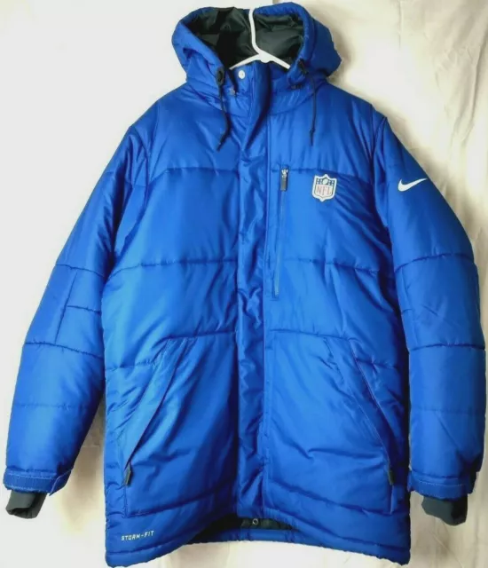 NFL Nike Players Storm Fit On Field Apparel Winter Hooded Parka Jacket NWOT XL
