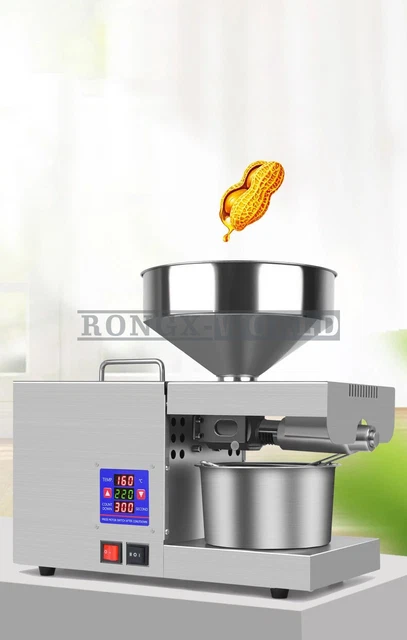 NEW 1PCS Corded Electric Oil Press Machine Automatic Extractor Large size