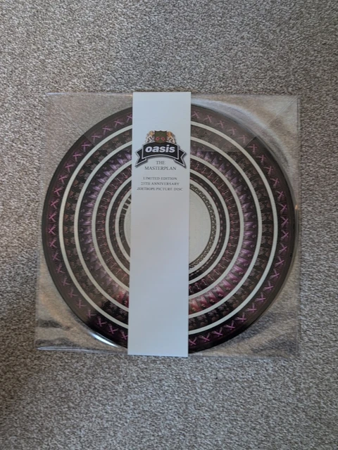 レコード Oasis The Masterplan ピクチャーディスク 限定版