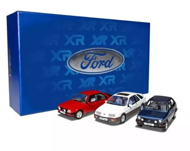 Corgi Echelle 1/43. Coffret Collector Ford Xr2 /3 /4 .  . Neuf en boite.