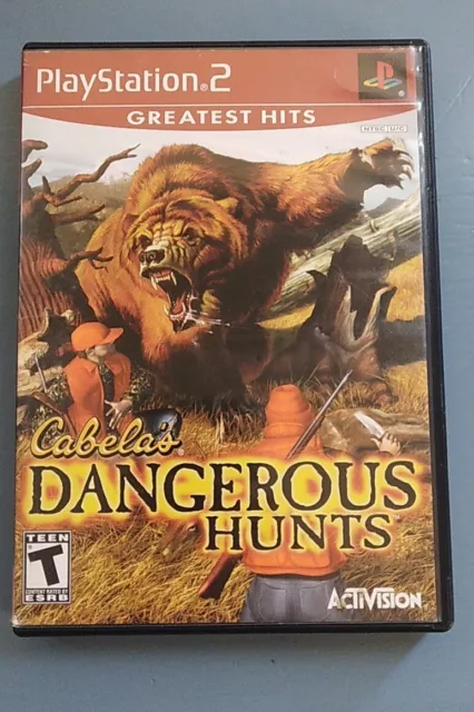 Cabelas Dangerous Hunts (Sony PlayStation 2, 2003) Ps2 Game-Complete