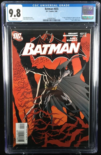 Batman 655 CGC Graded 9.8 NM/MT 1st Damian Wayne DC Comics 2006