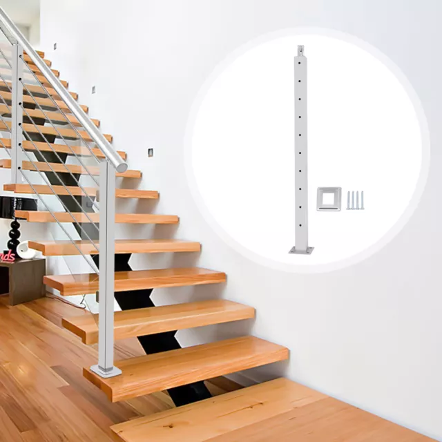 STAINLESS STEEL RELIABLE Cable Railing Post Handrails Railing Post