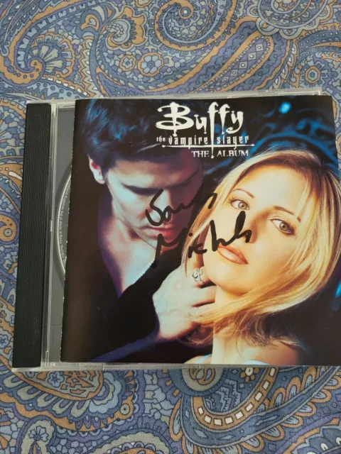 Autographed signed cd sarah michelle gellar