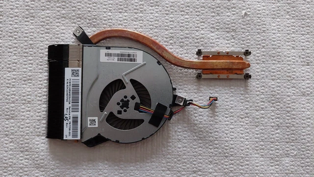 Bewinner Ventilateur CPU Pour HP 15-V 15-P 14-V 767712-001 - 4 Broches DC 5V Refroidisseur Ordinateur Portable