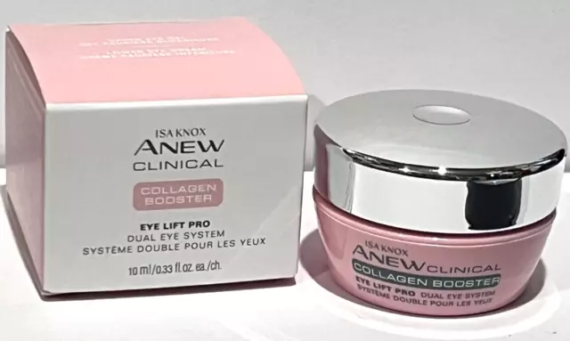 Avon Anew Clinical Isa Knox Collagen Booster~Eye Lift Pro Dual Eye System