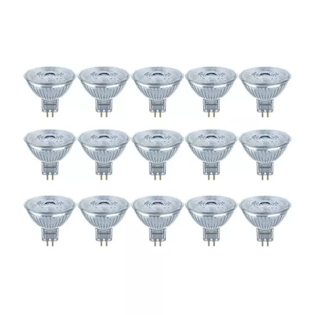 OSRAM GU5.3 LED Leuchtmittel Spot MR16 Reflektorlampe 3,8W Warmweiß [15er-SET]