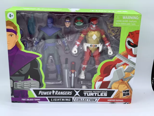 Lightning Collection Power Rangers TMNT Foot Soldier Tommy Morphed Raphael NEW!