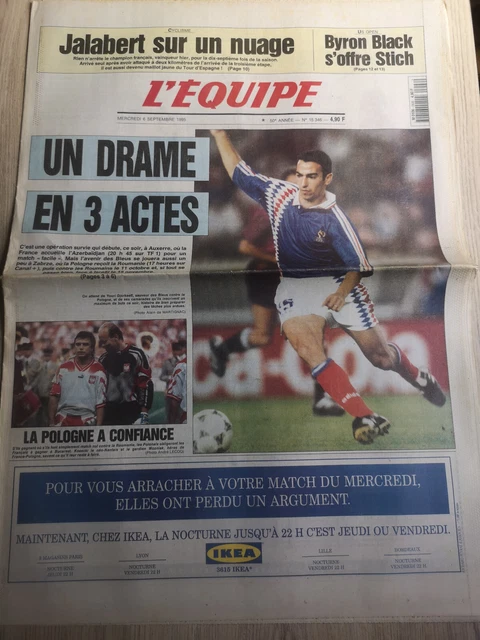 L’Equipe Du 09/07/1980 – Tour De France Hinault – Journal Original Vintage