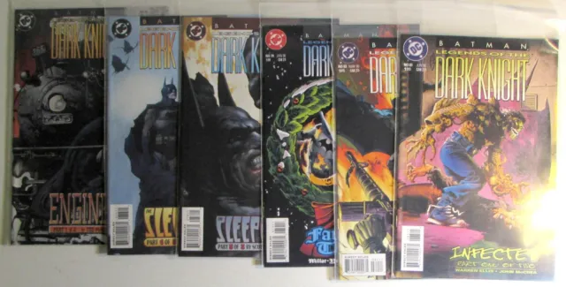Batman Legends of the Dark Knight Lot of 6 #74,76,78,79,82,83 DC (1995) Comics