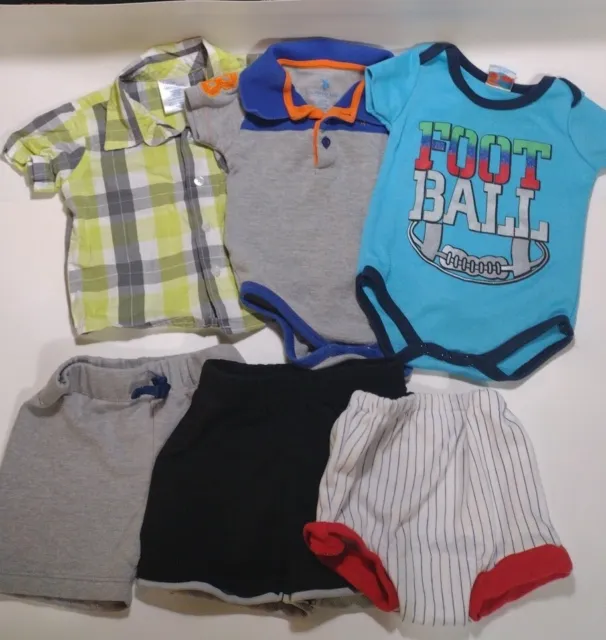 Baby Boy Clothing Lot Bundle 12 Pcs Size 3-6 Months  Carter's and more. B07