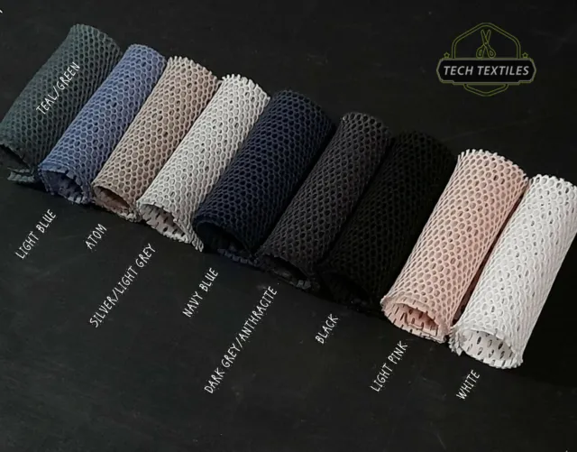 4mm* THICK - 3D Spacer Mesh Fabric - UPHOLSTERY, PADDING & MORE - 180cm wide