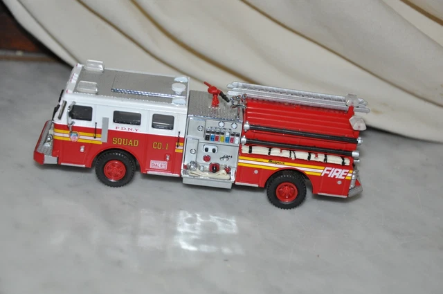 Vintage Code 3 NYFD Fire Engine Squad Co. 1 Limited Edition of 5000