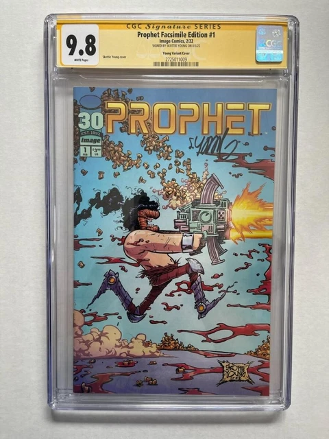 Prophet Facsimile Edition #1 CGC SS 9.8 Signed Skottie Young 2022 Image Comics