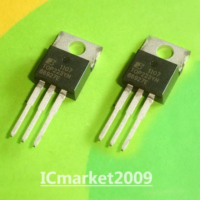10 PCS TOP223YN TO-220 TOP223 Off-line PWM Switch IC