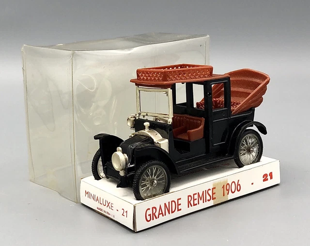 MINIALUXE 1:43 Tonneau Roi Des Belges PL 1905 N°30 - Rare Et Mignon !