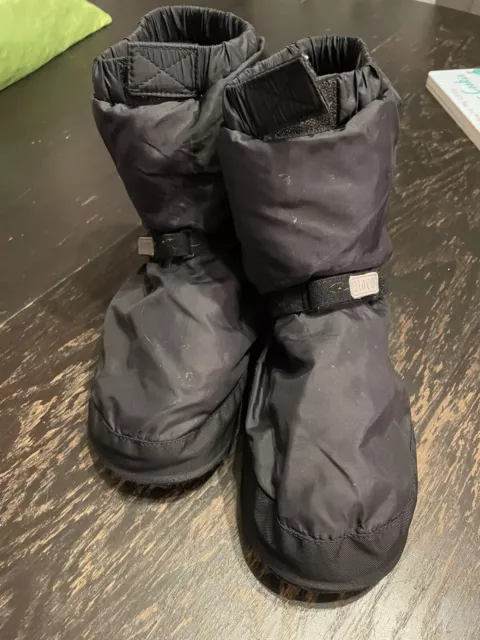 Bloch Irina & Max Dance Warm Up Booties For Dance Size Small Black