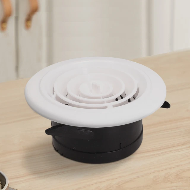 WALL INTERIOR VENT Cover for Bathroom Kitchen Adjustable Airflow ...
