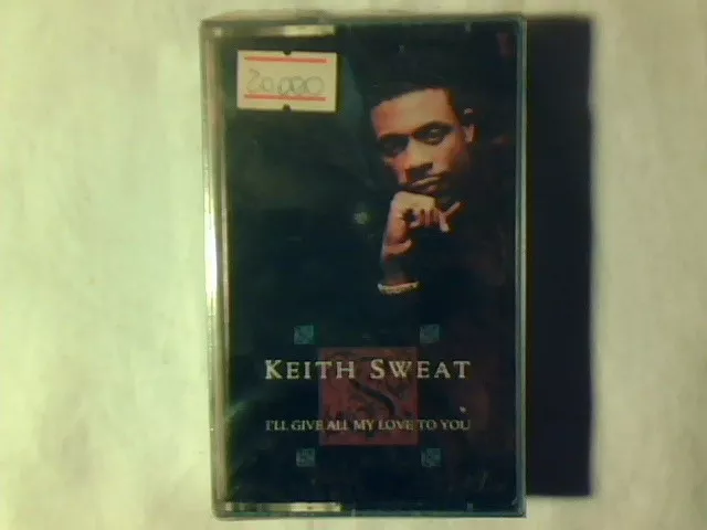 KEITH SWEAT I'll give all my love to you mc cassette k7 SIGILLATA SEALED!!!