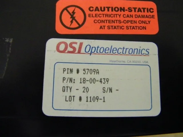Osi Opto-électronique 5709-A Photodiode 18-00-439 20 Pièce 2