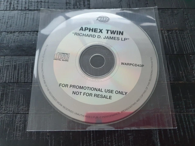 APHEX TWIN CD Promo 10 Titres Richard D.james Lp EUR 3,50 - PicClick FR