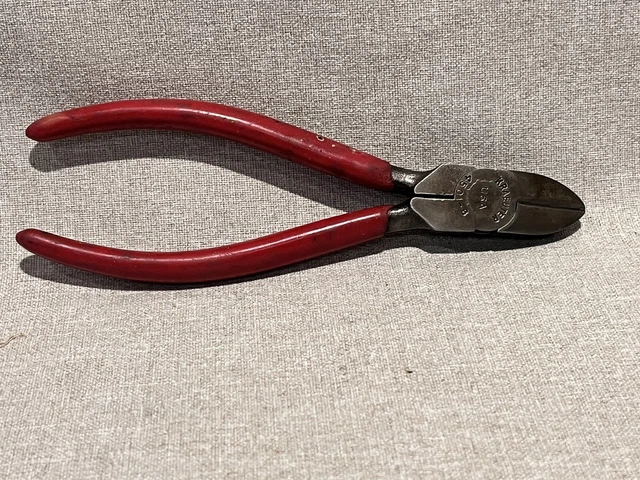 Vintage Kraeuter No. 4501-6 Diagonal Side Cutters Pliers Made in USA - Estate Fd
