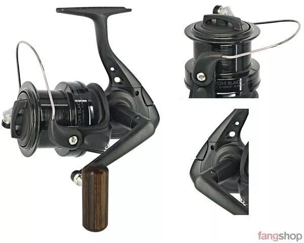 Okuma CUSTOM BLACK CB-60 80 Karpfen Waller Angelrolle inkl. Alu E-Spule