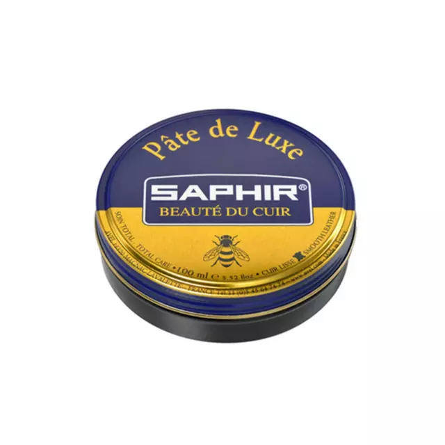 Saphir Beaute Du Cuir Boot Polish - Pate De Luxe - Dark Brown - 50ml