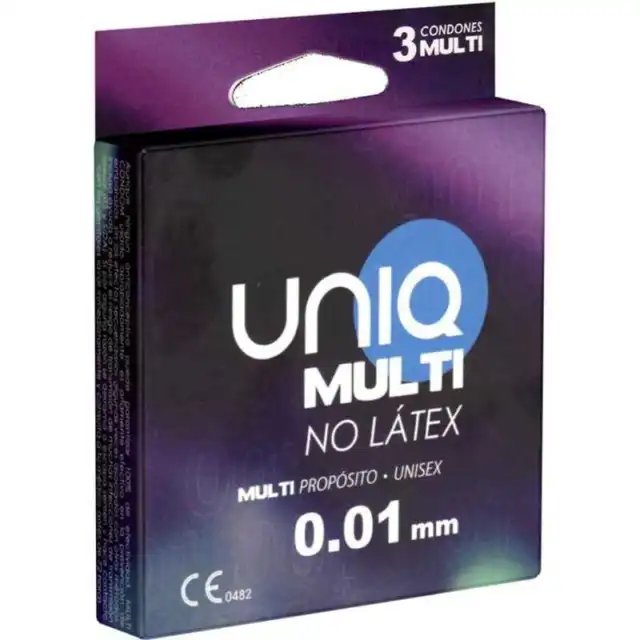 Uniq Multi Préservatifs Sans Latex 3 Unités Norme Ce Protection Mst