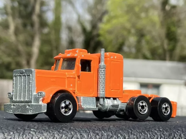 Vintage Hot Wheels Steering Rigs Peterbilt Nice Needs Tires 1/64 Diecast