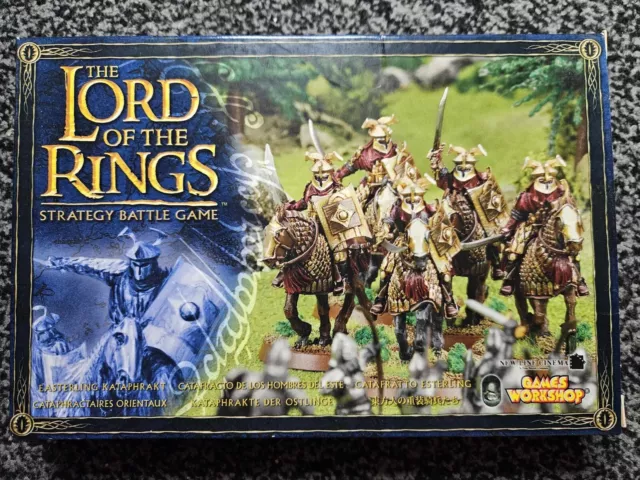 Games Workshop Lord of the Rings Easterling Kataphrakt Kataphrakts Metal