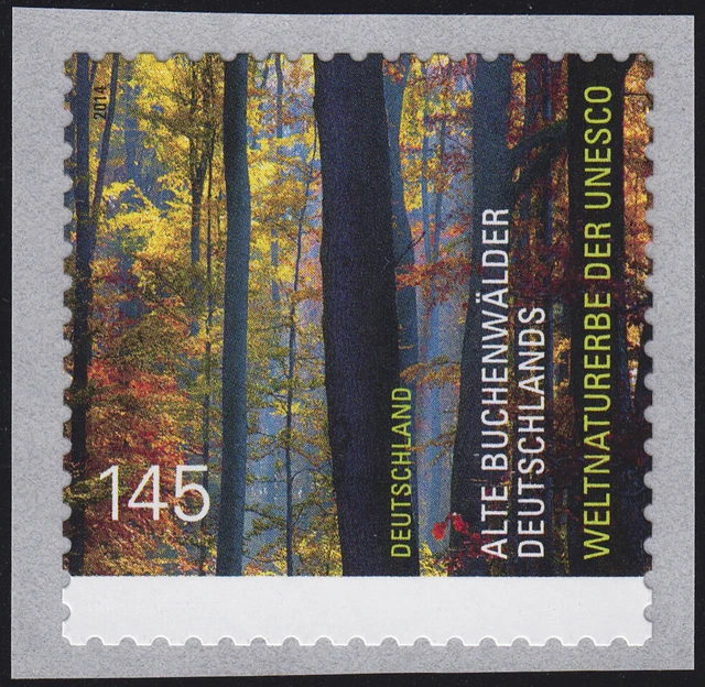 3087 UNESCO Buchenwälder aus 100-Rolle UNGERADE Nummer **