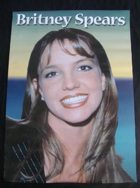 Young BRITNEY SPEARS poster original 1999 commercially produced poster