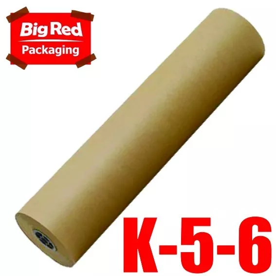 Brown Packaging Kraft Paper Roll 595mm x 320m 60GSM