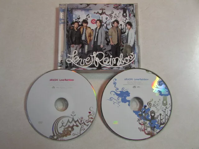 ARASHI LOVE RAINBOW 2010 Japan Cd & Dvd Taiwan Pop Rock Jaca-5238 