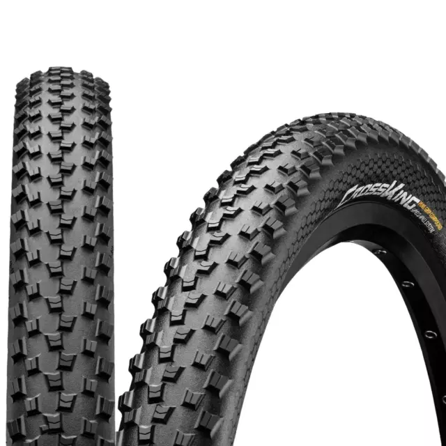 Continental Cross King Bicycle Bike Cycle MTB Mountain Bike Rigid Tyre Black