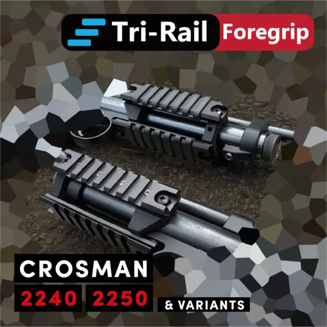 Tri-Rail Poignée pour Crosman 2240 2250b 2250XL Rat Catcher Rail Poignées