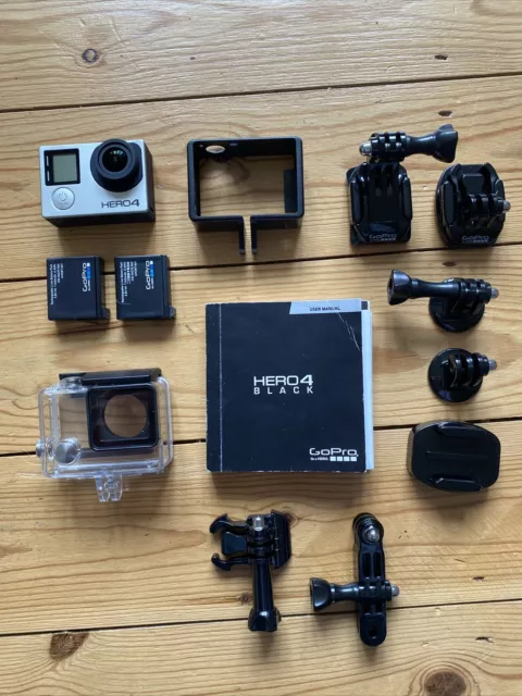 GoPro HERO4 Black 4K HD Action with accessories Including Waterproof Housing