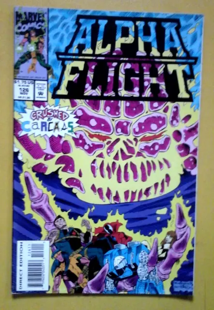 Alpha Flight # 126  Marvel Comics 1993