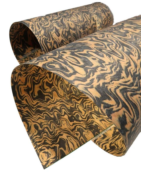2mm Érable Bois Furniere SaRaiFo Placage Scié 62x20-21cm 4