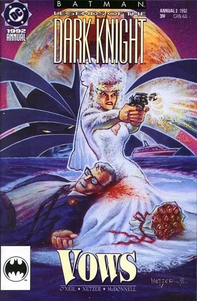 BATMAN LEGENDS OF THE DARK KNIGHT ANNUAL #2 F, DC Comics 1992 Stock Image