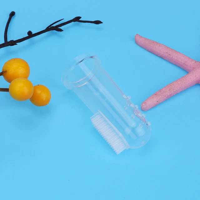 Dentition de brosse à dents de bébé silicone montessori kids garçon complète soi