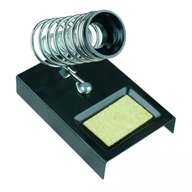 Soldering Iron Holder Spring Stand with Sponge Solder Tool Electronics